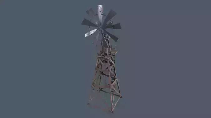 Windmill 3D model old