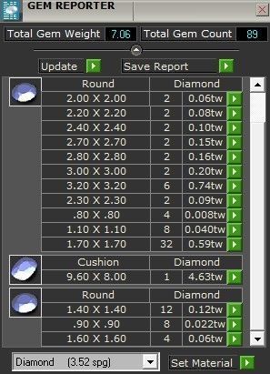 Cushion Halo Diamond Ring  2376 3D print model  3D print model_8