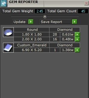 Dressy 2-Row diamond ring 2377 3D print model 3D print model_8
