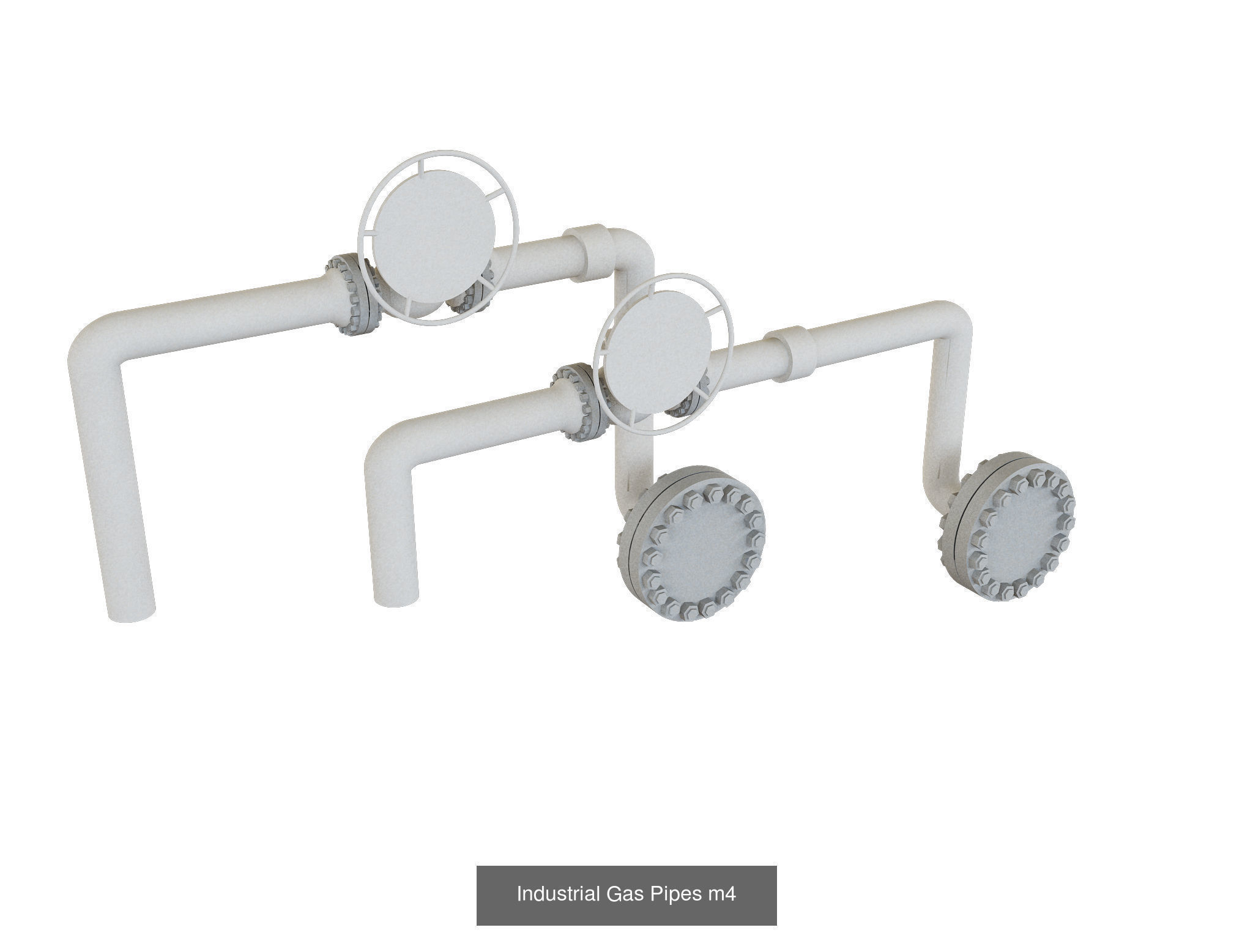 Oil And Gas Refinery Unit G5 3D Model Collection_4