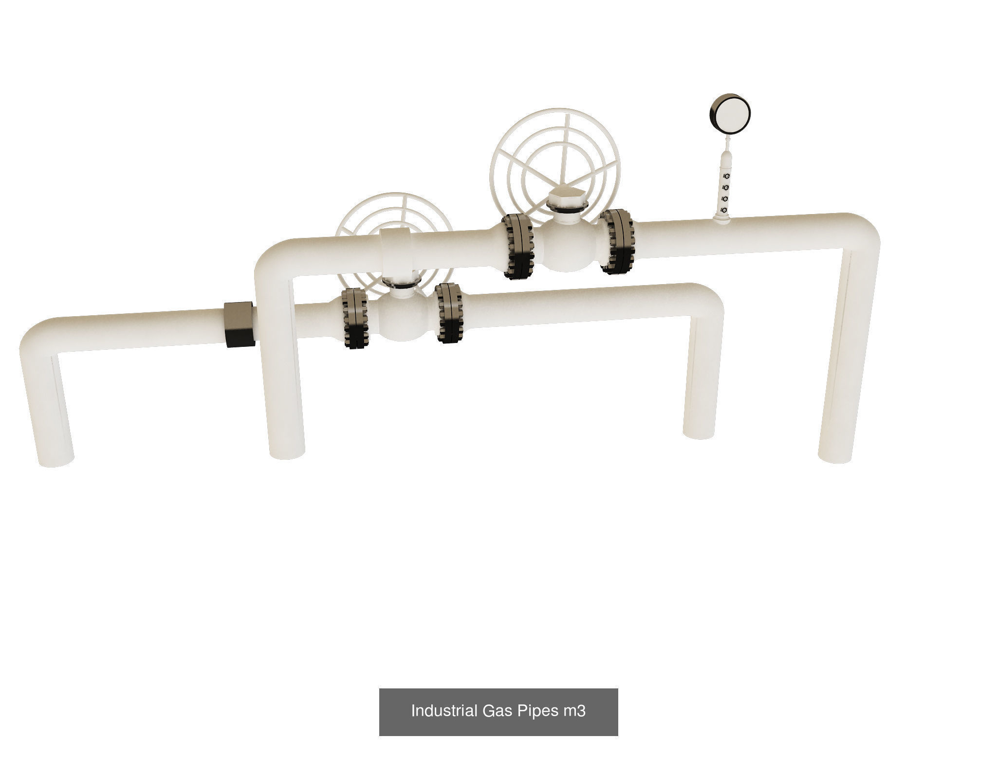 Oil And Gas Refinery Unit G5 3D Model Collection_3