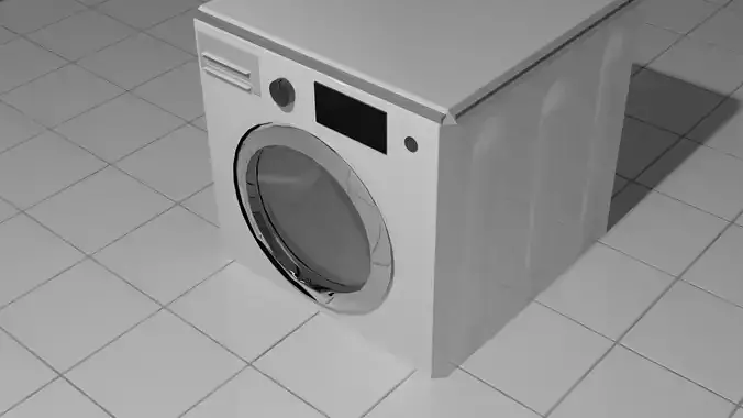 lavatrice di metallo  washing machine metal