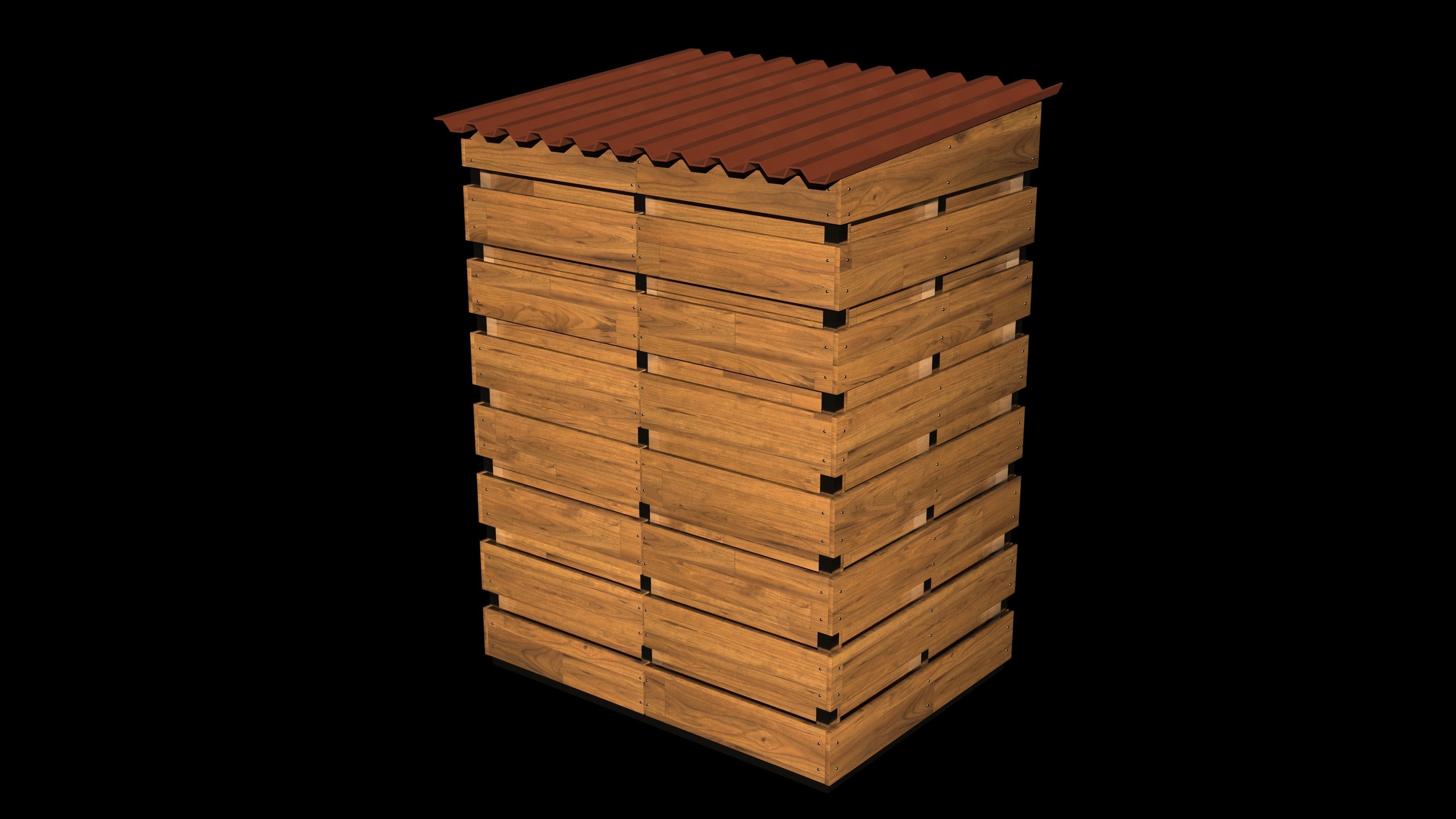 WC Outdoor 3D model_3