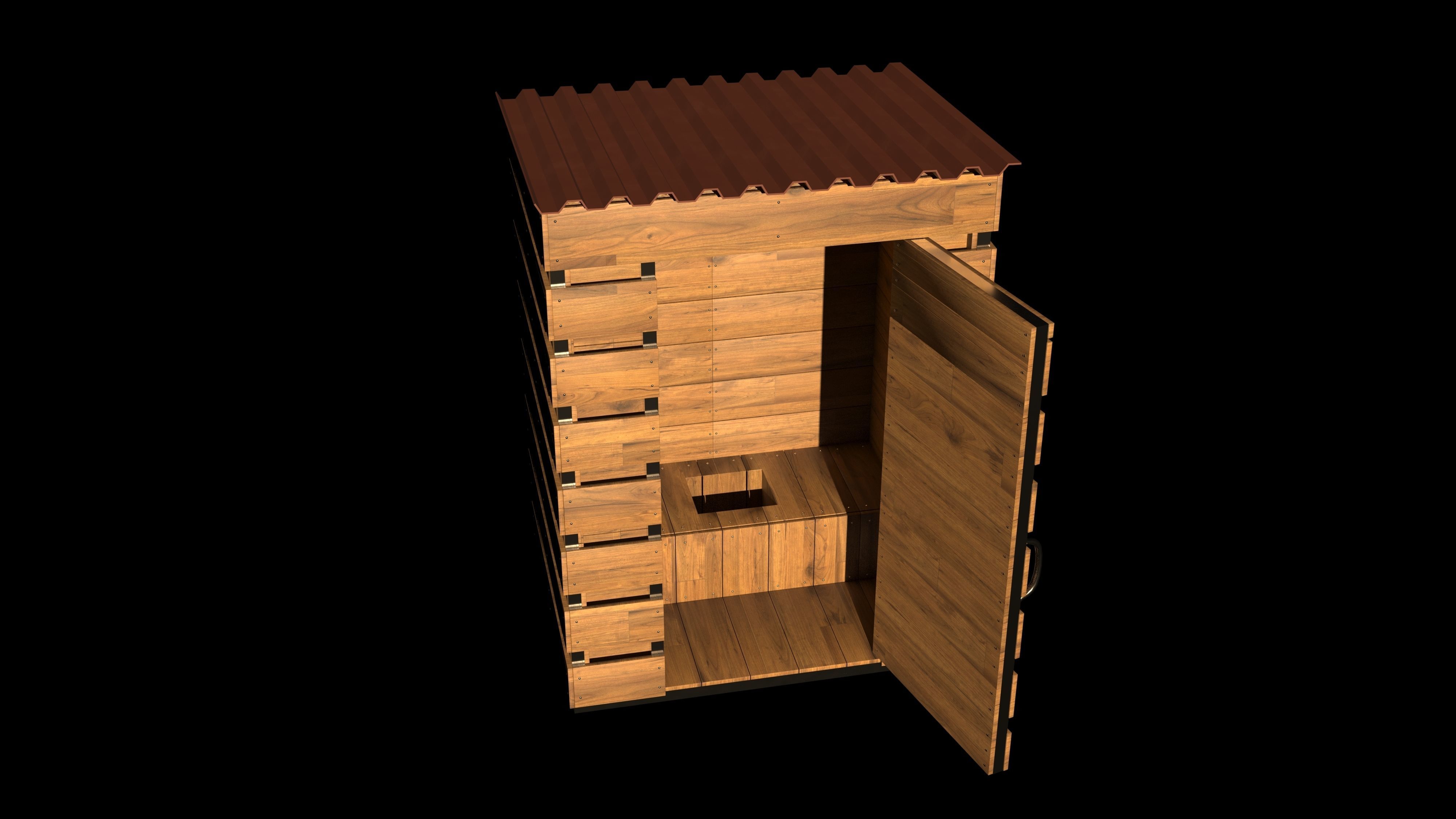 WC Outdoor 3D model_1
