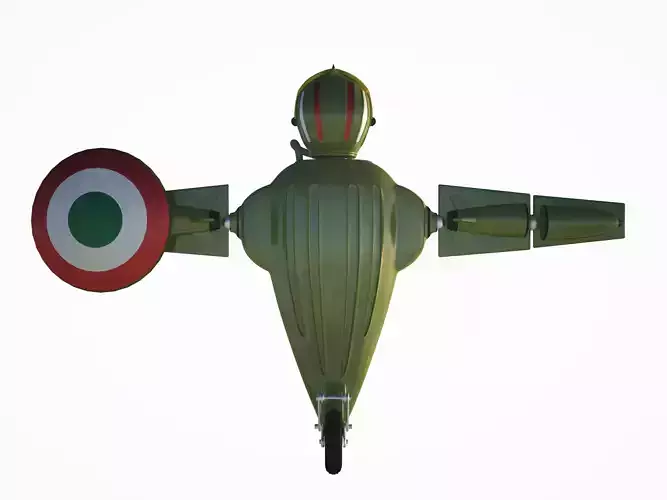 GHIBLI - Mascotte for Italian AM 3D model