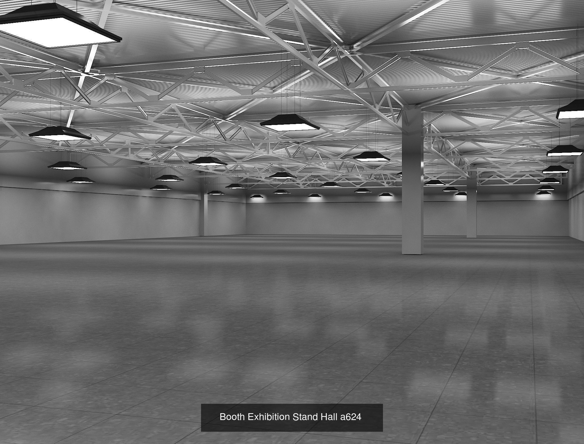 Booth Exhibition Stand  G7 3D Model Collection_11