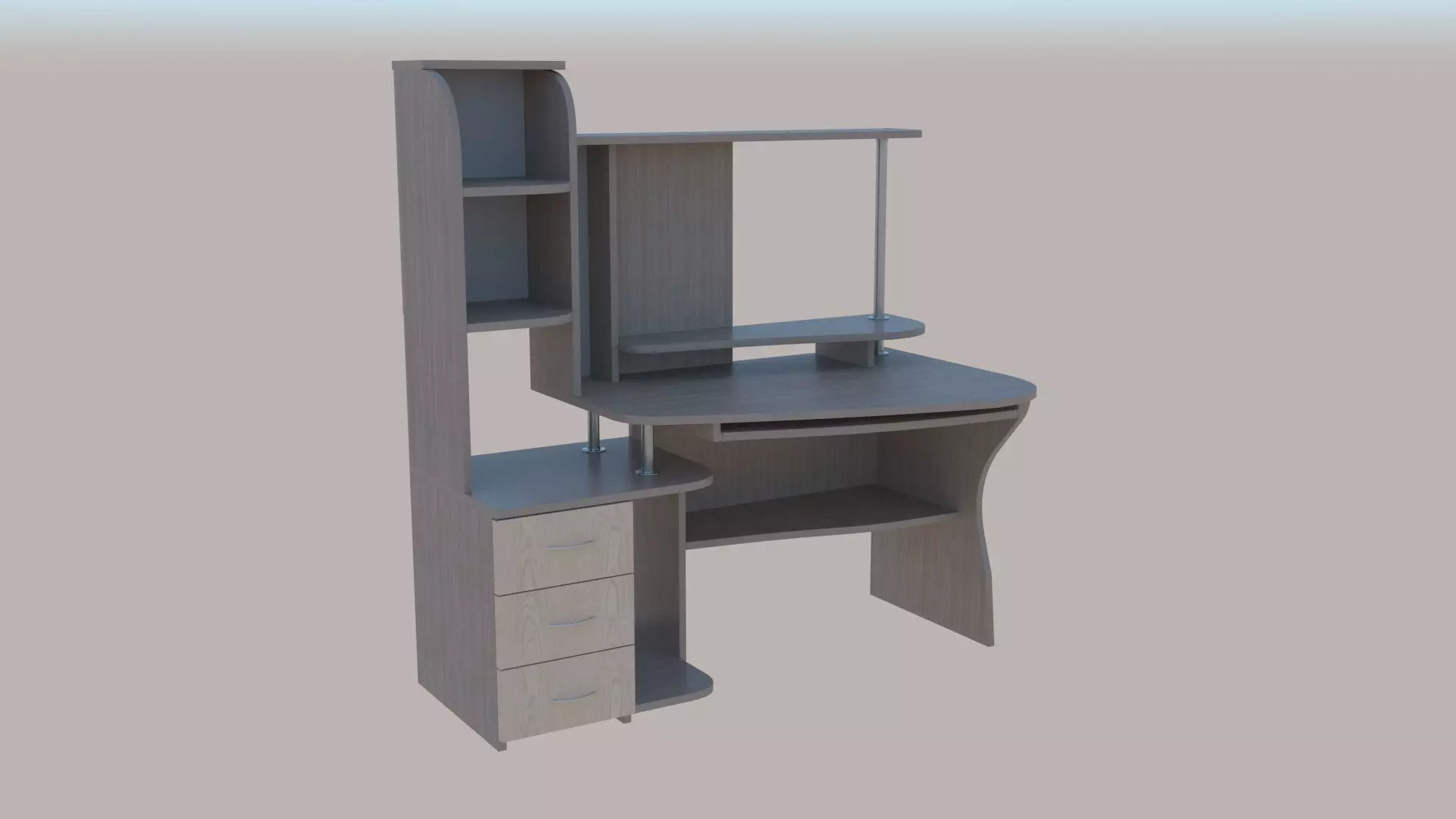 Computer Table 3D model