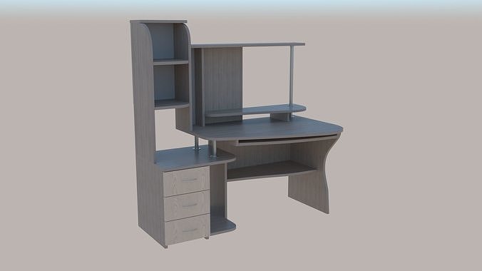 Computer Table 3D model