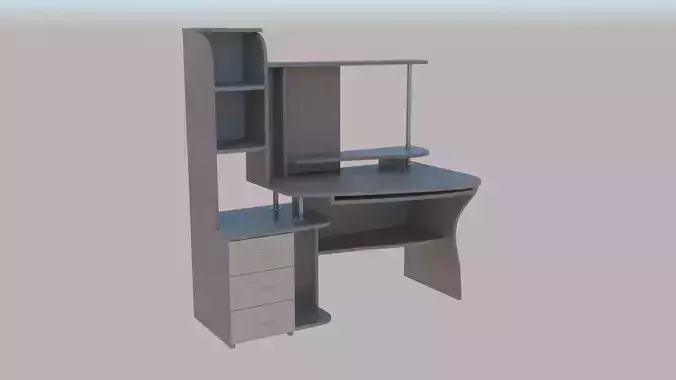 Computer Table 3D model
