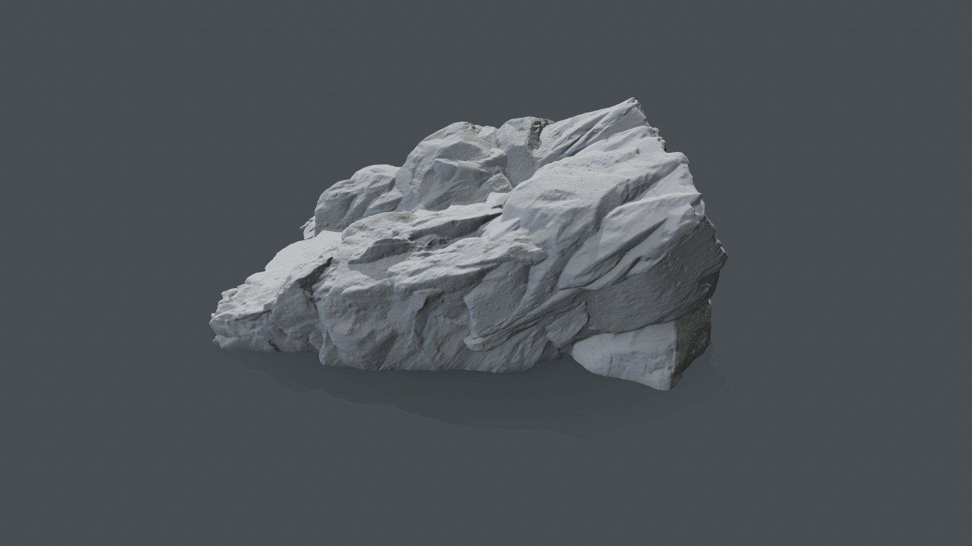 Stair rock 3D print model_2