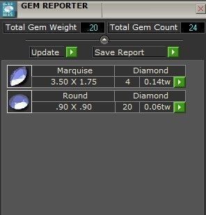 Diamond solitaire ring 2394 3D print model 3D print model_8