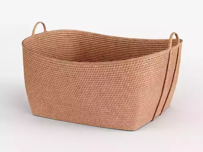 Rattan Storage Basket PBR