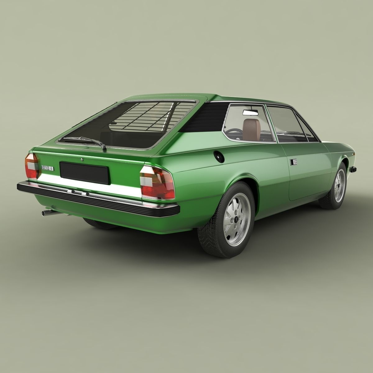 Lancia Beta HPE 3D model_2
