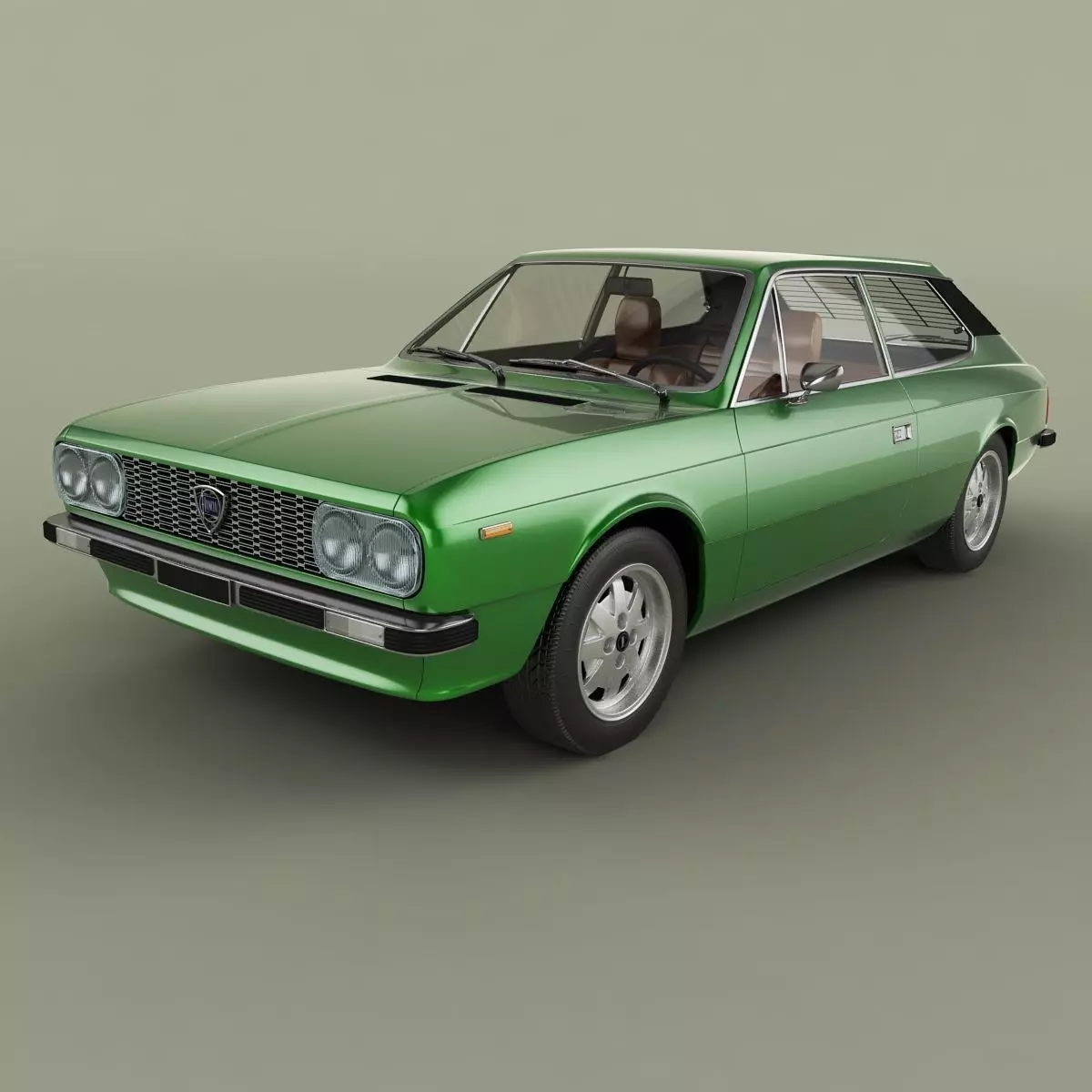 Lancia Beta HPE 3D model_0