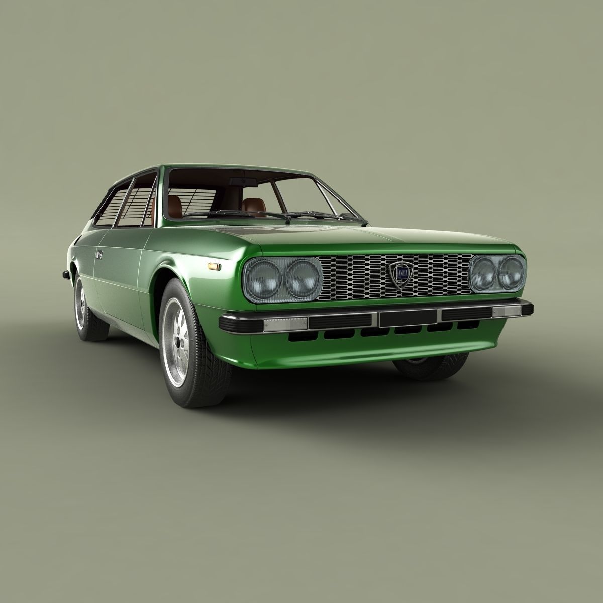 Lancia Beta HPE 3D model_9