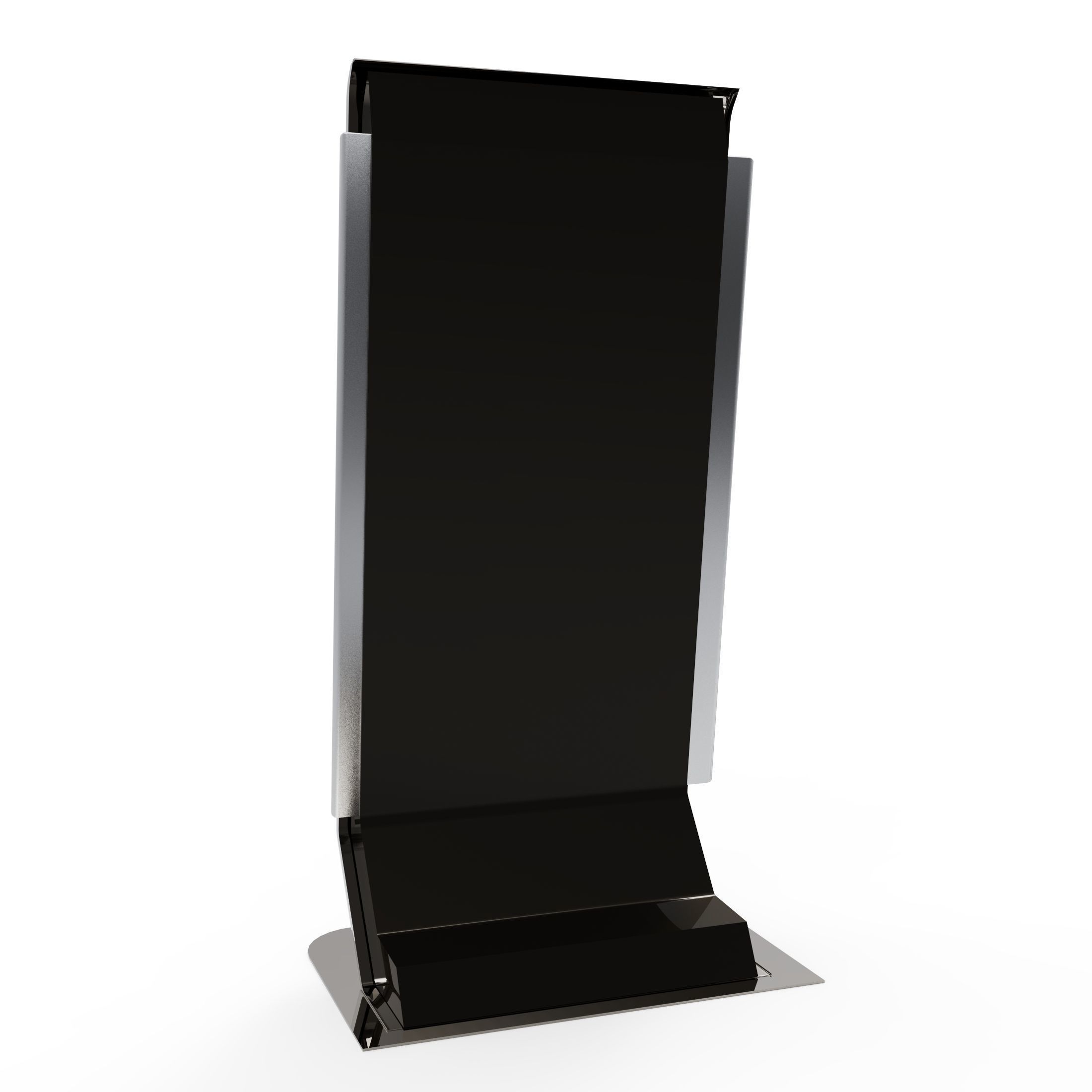 Display Kiosk Low-poly 3D model_8