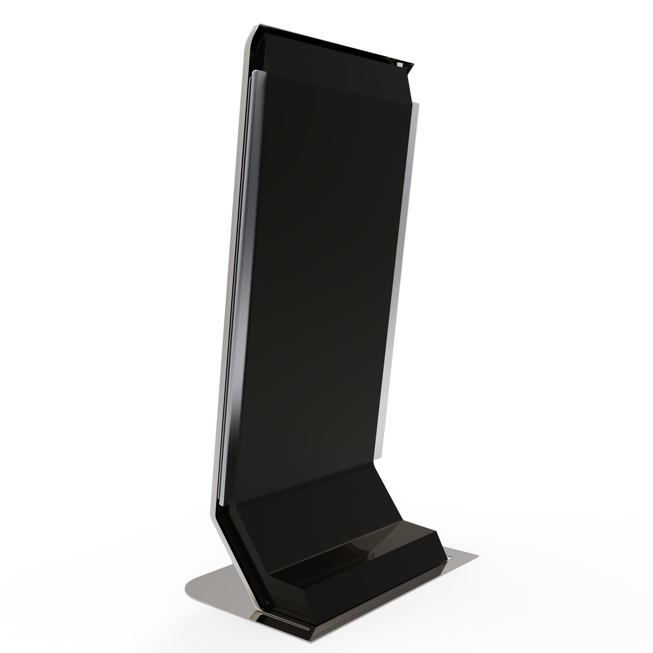Display Kiosk Low-poly 3D model_7