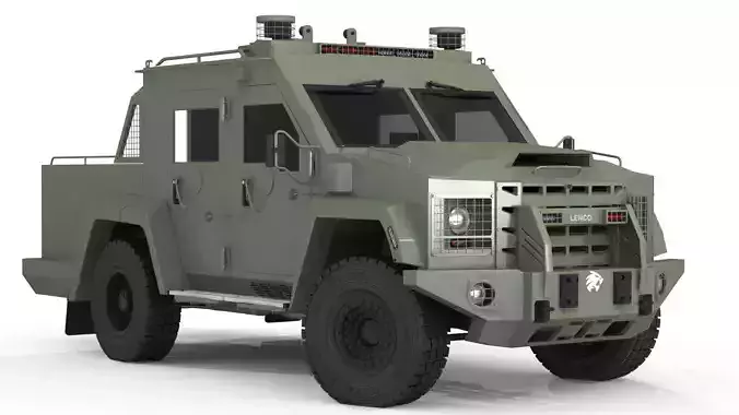 Lenco BearCat X-3  3D model