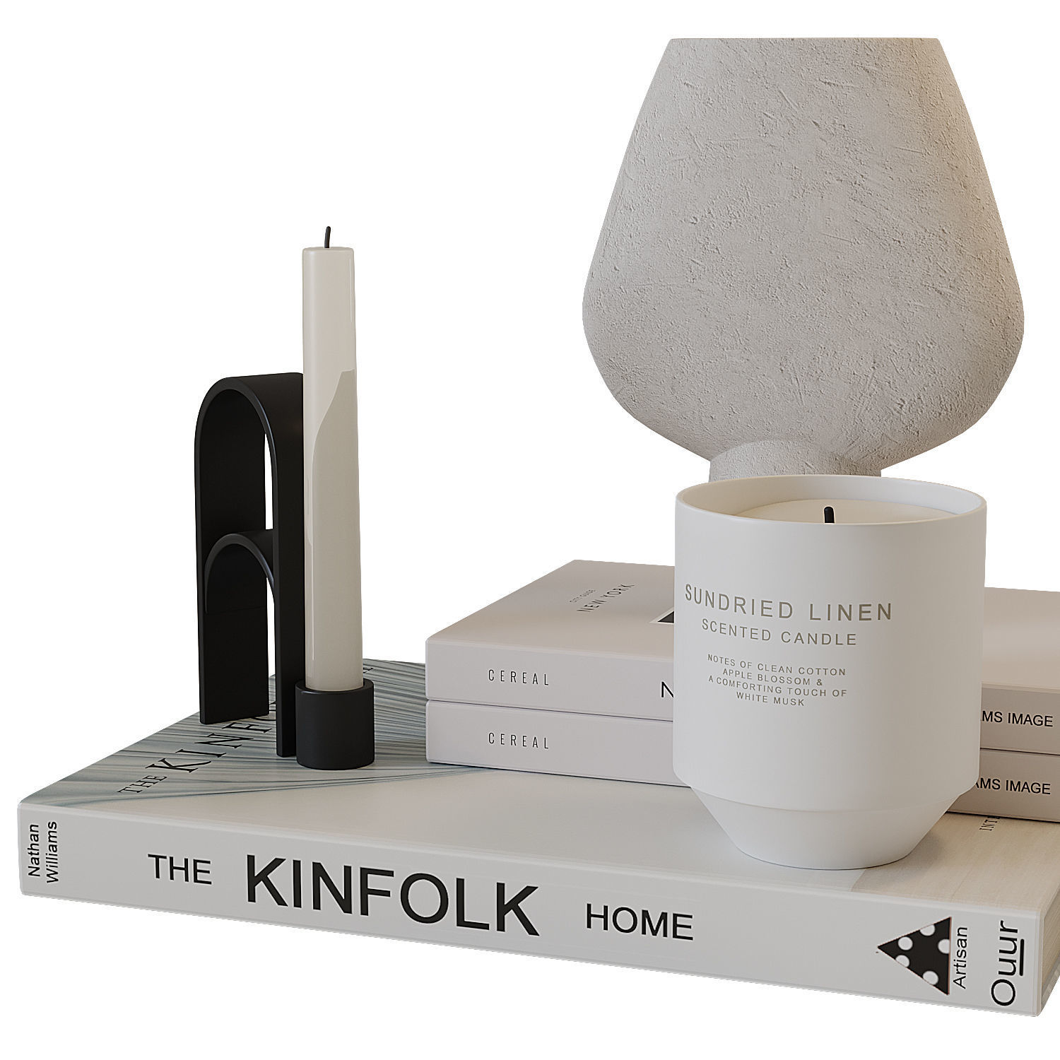 Decorative Set 19 3D model_6