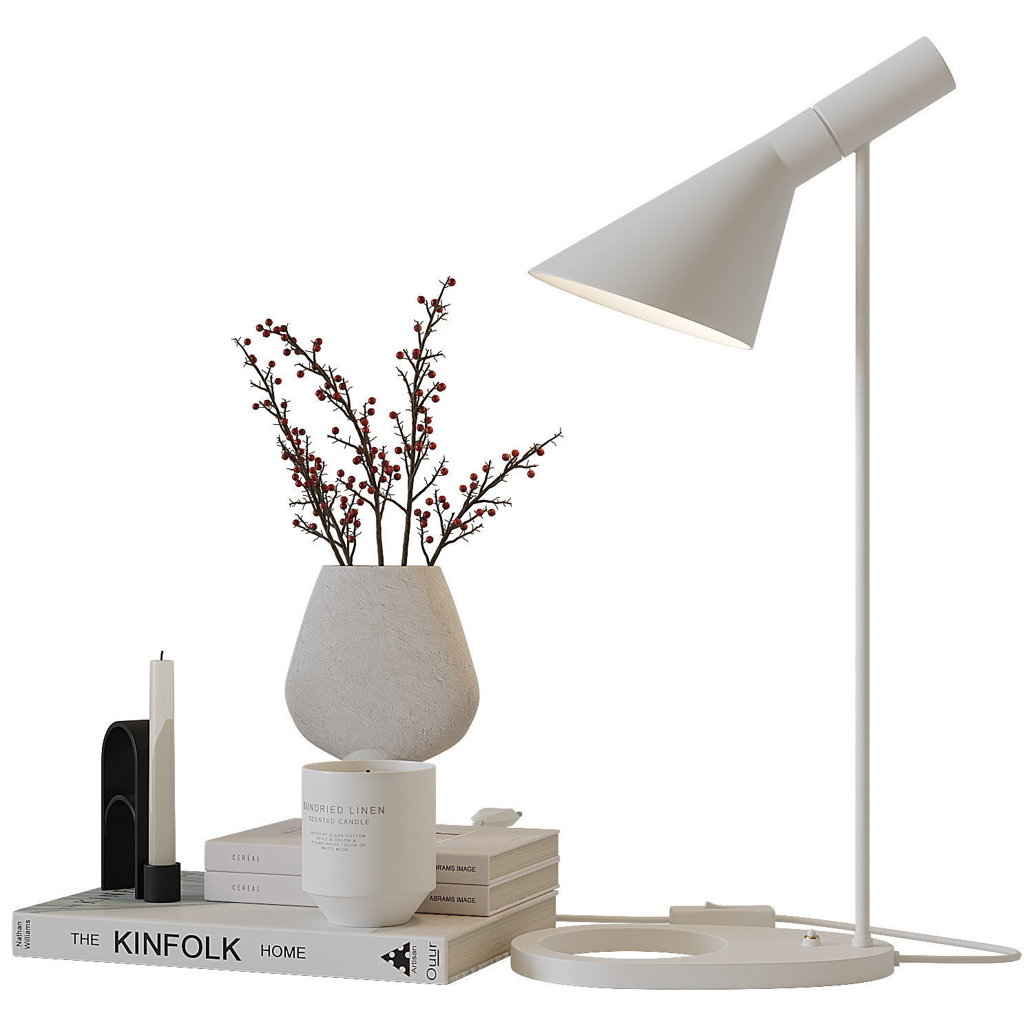 Decorative Set 19 3D model_3