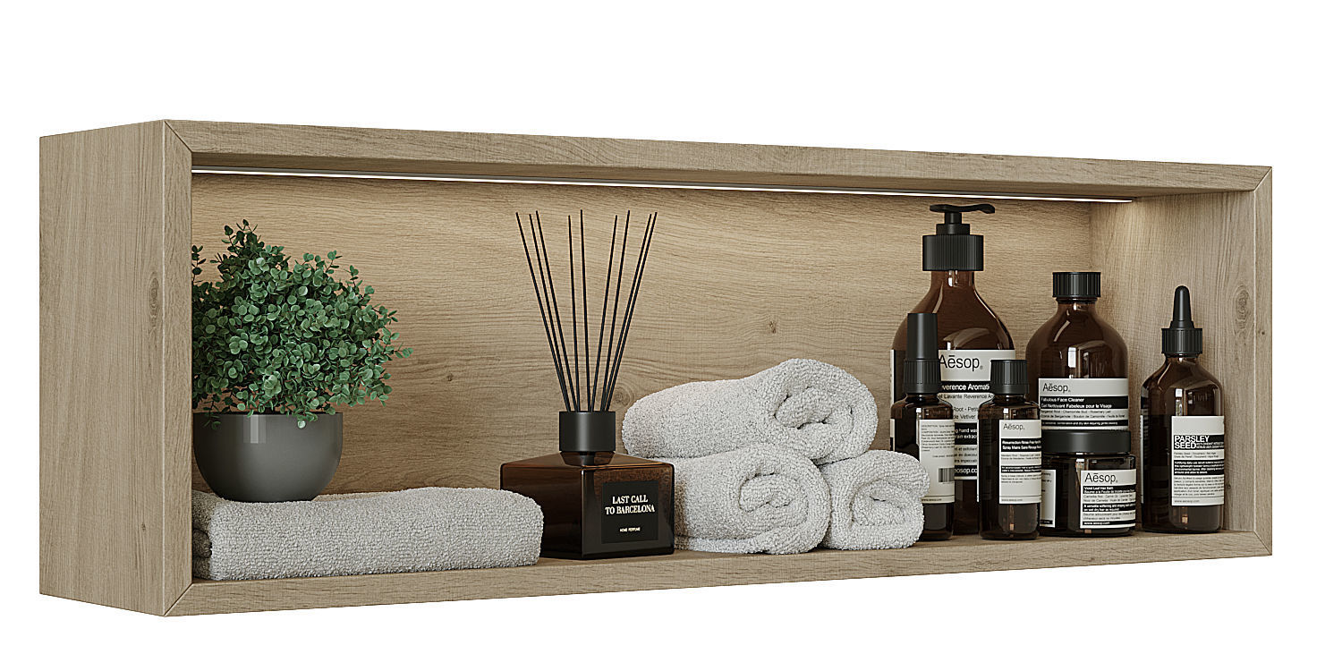 Shelf above the toilet 3 3D model_1