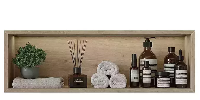 Shelf above the toilet 3