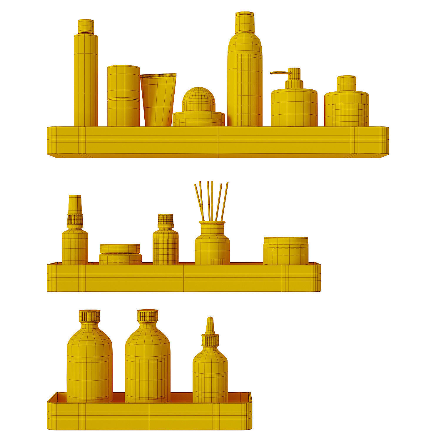 Decorative bathroom set 10 3D model_10