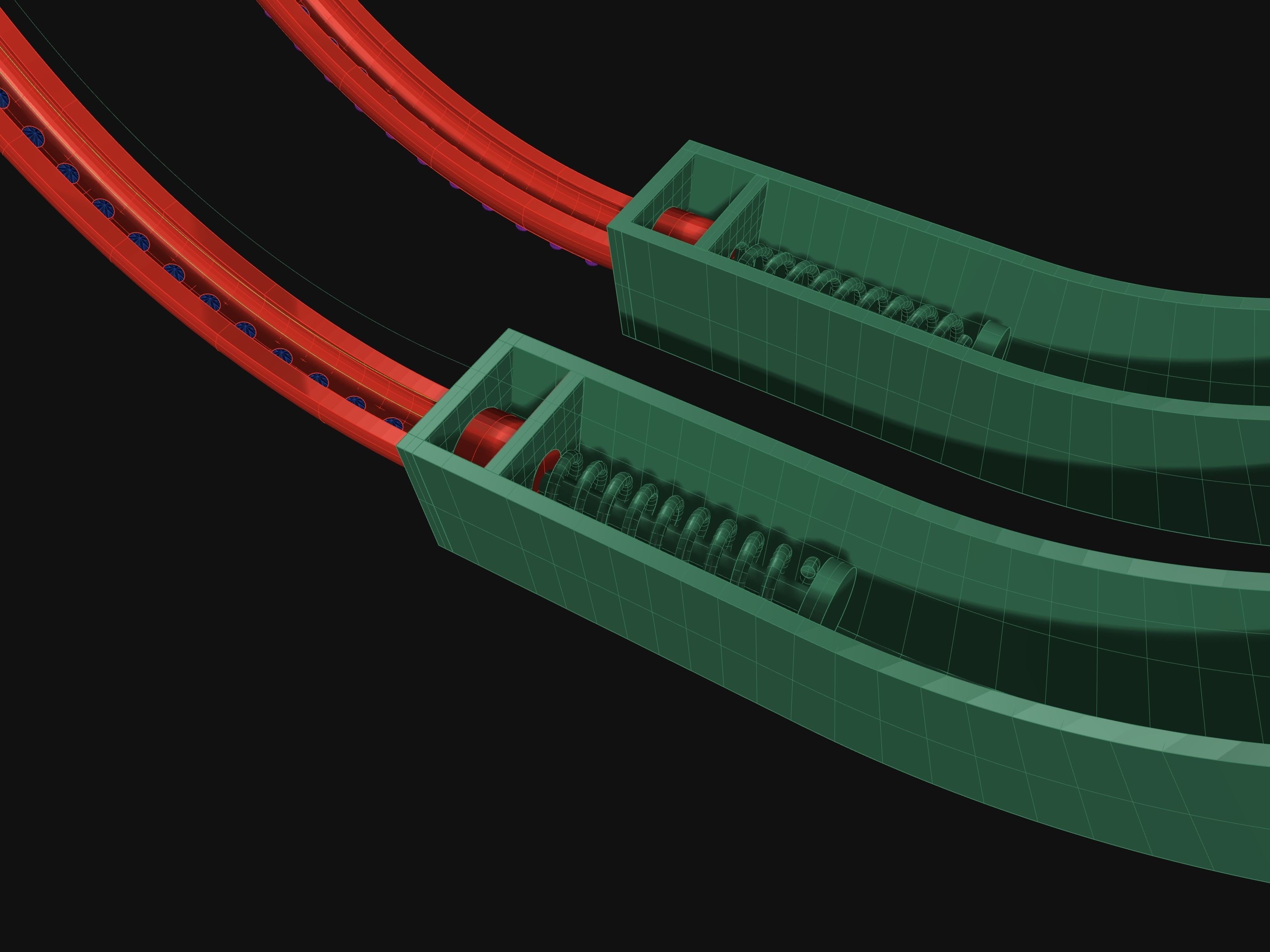 Bracelet Tiffany Lock Two Versions 3D print model_2