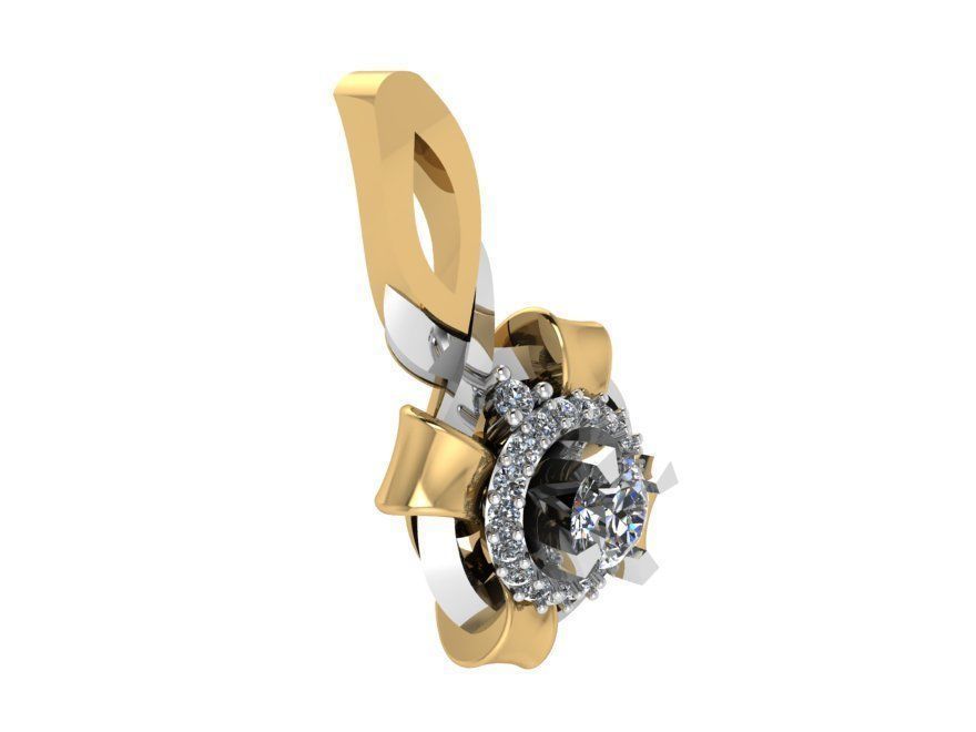 Diamond signet collection 2405 3D print model 3D print model_9