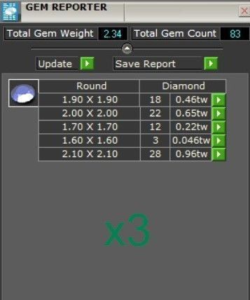 Emerald cut halo illusion seting twisted collection 2409 3D print model_8