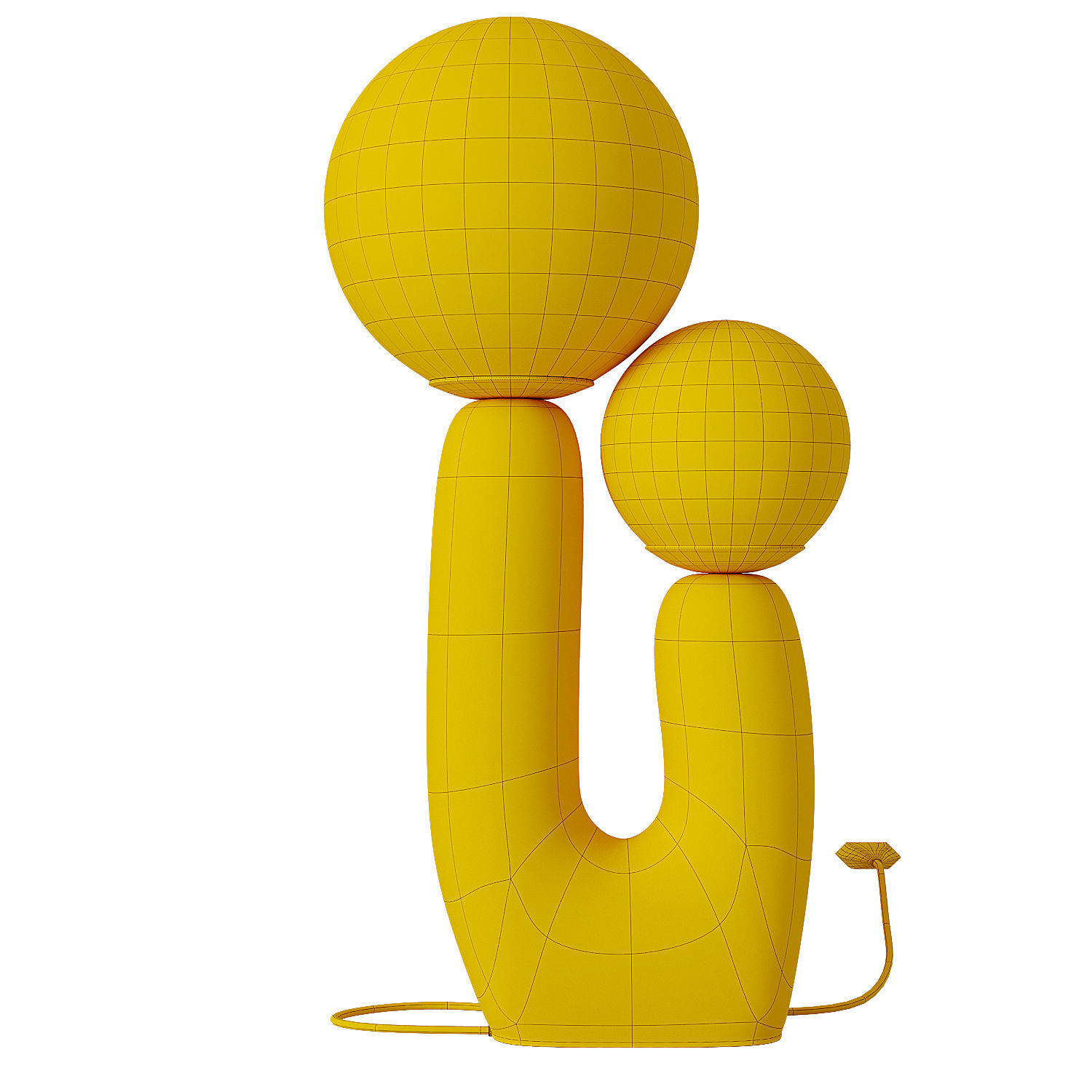 Woody - Enny Lamp 3D model_10