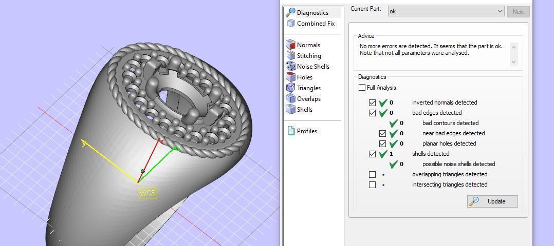 Diamond Signet ring 3D print model_14