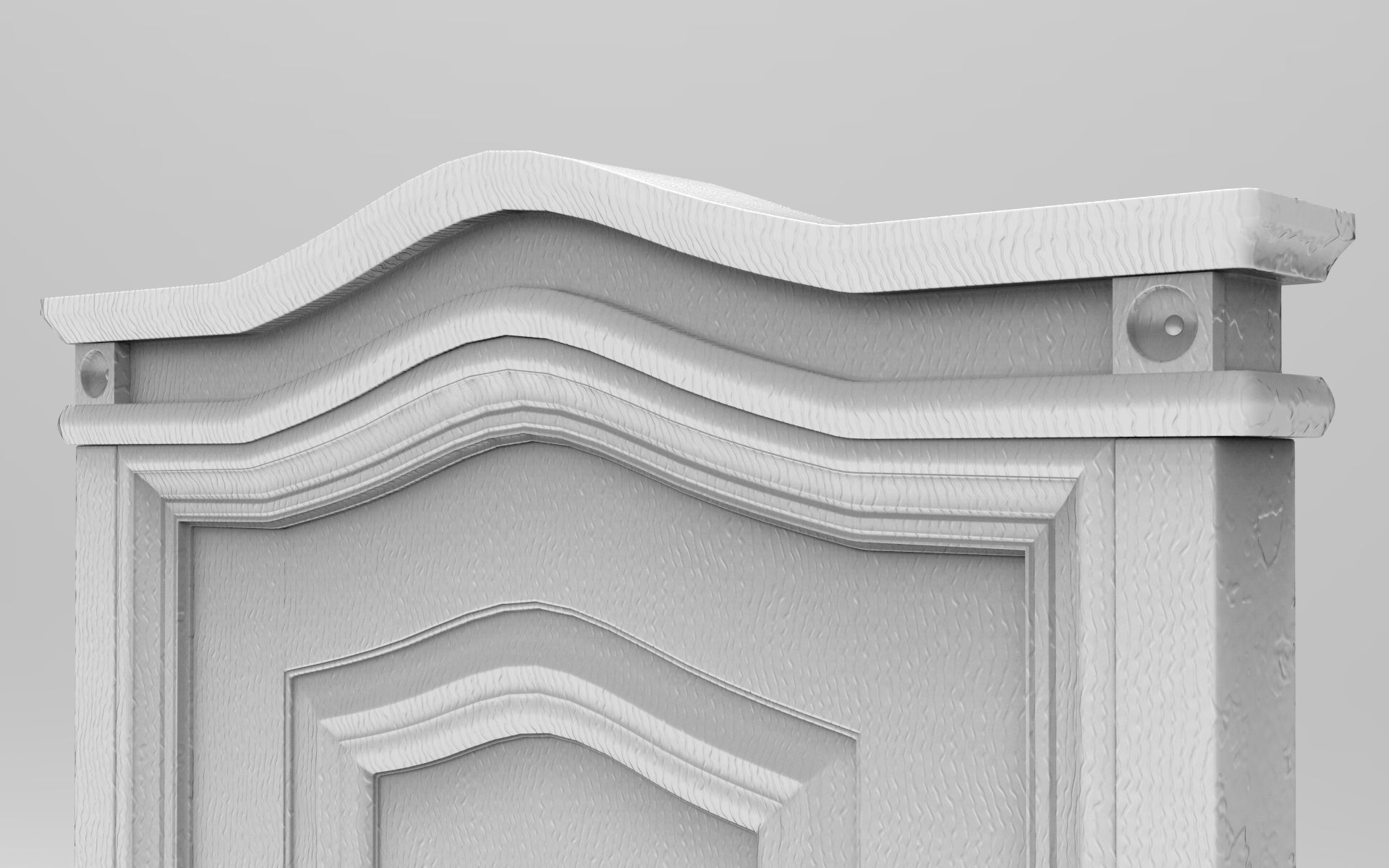 Hinged Door 3D model_4