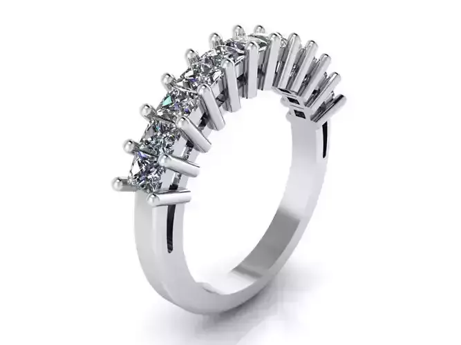 Round diamond ring 2412 3D print model