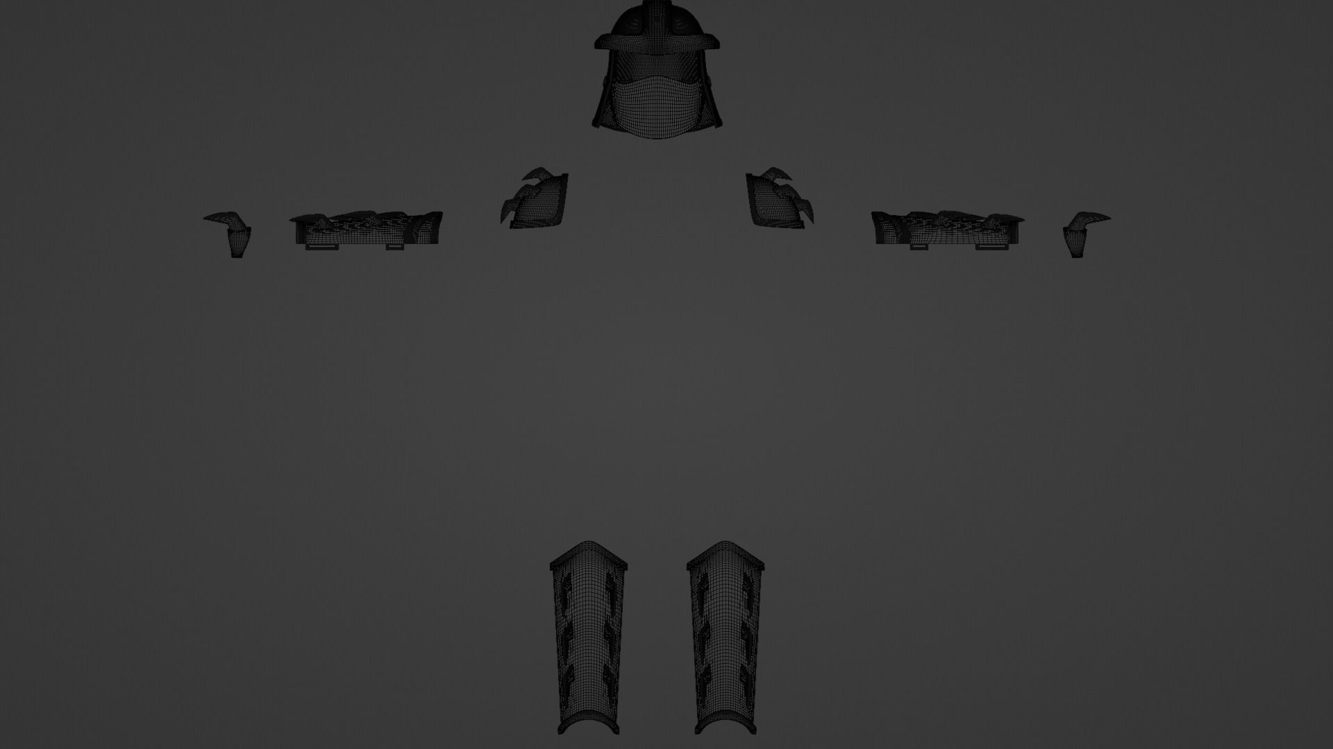 Full Shredder Armour For 3D Print 3D print model_22