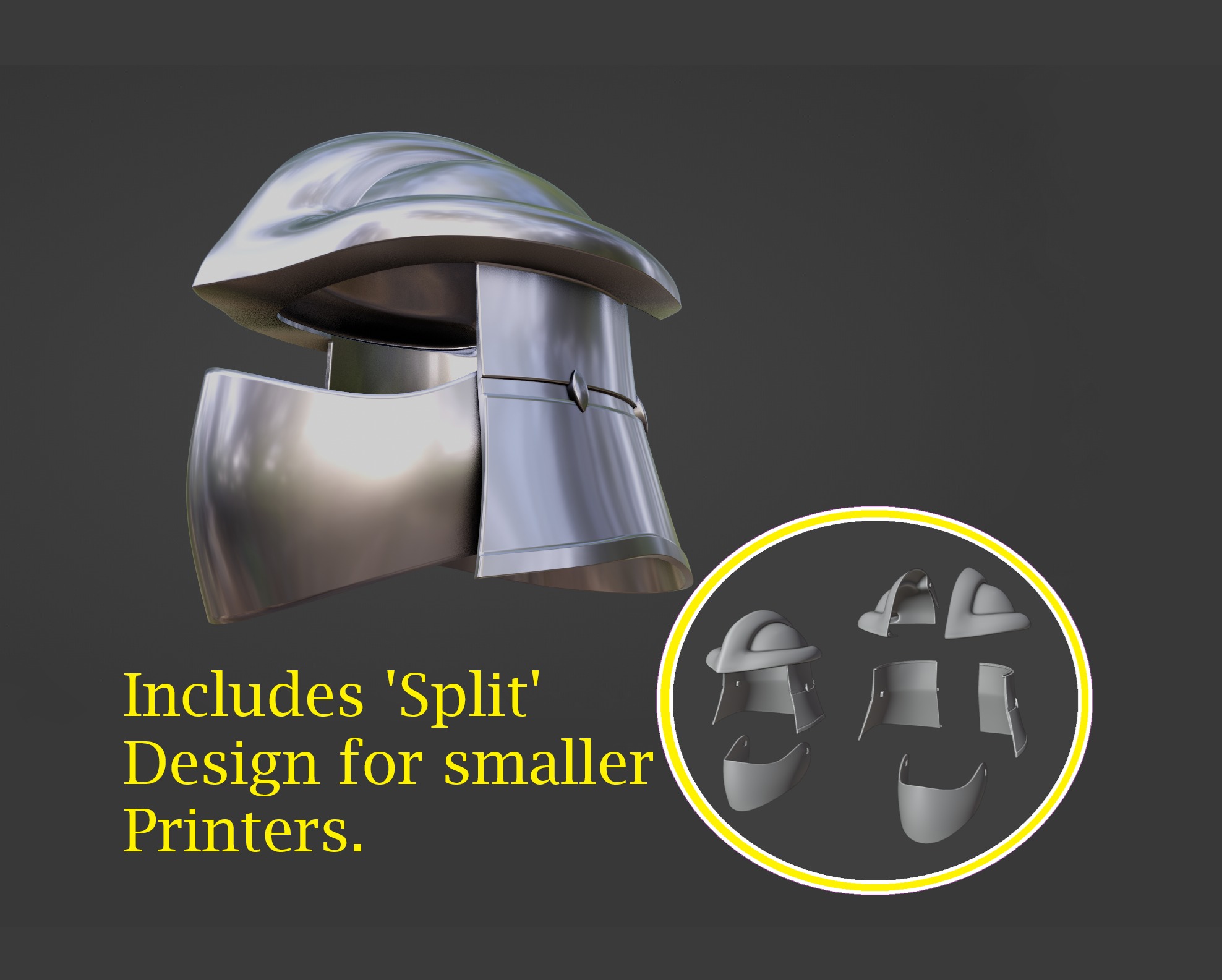 Full Shredder Armour For 3D Print 3D print model_1