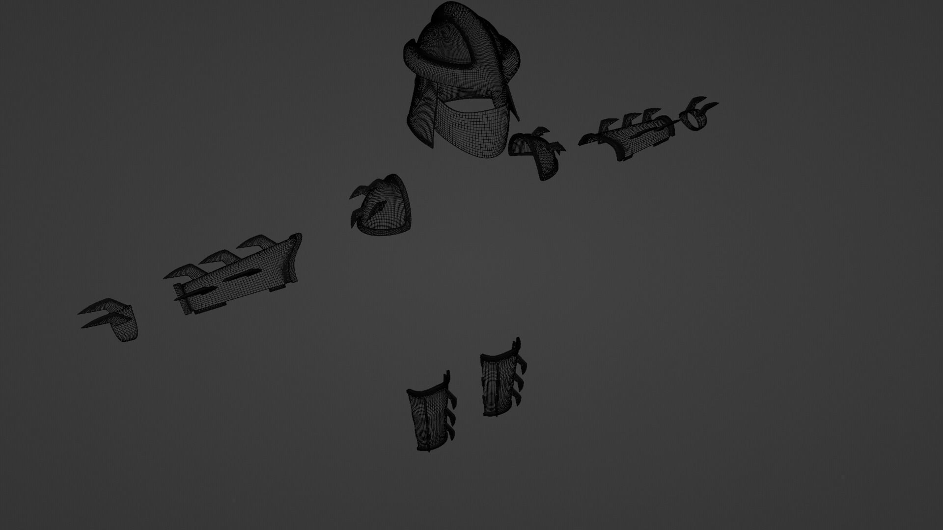 Full Shredder Armour For 3D Print 3D print model_20