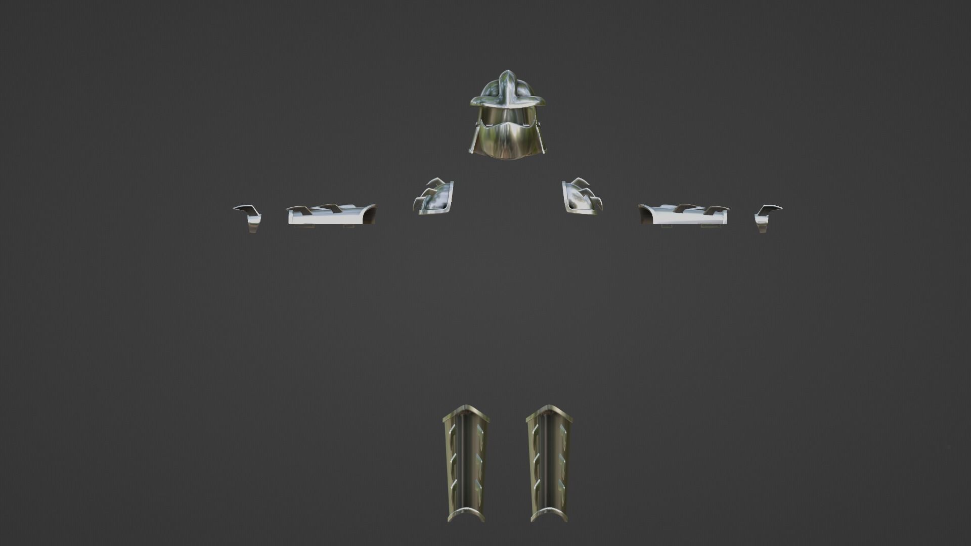 Full Shredder Armour For 3D Print 3D print model_21