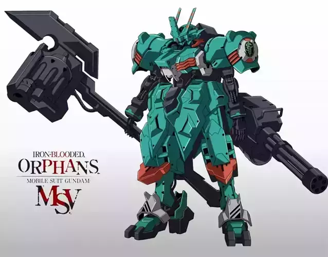 Rovolver Gunax from Gundam Iron-Blooded Orphans - MSV  3D print model