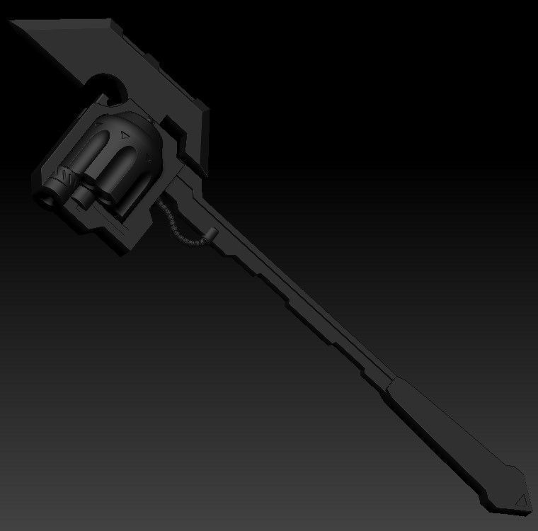 Rovolver Gunax from Gundam Iron-Blooded Orphans - MSV  3D print model_1
