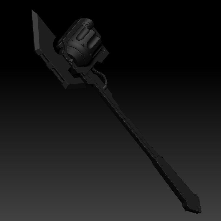 Rovolver Gunax from Gundam Iron-Blooded Orphans - MSV  3D print model_4