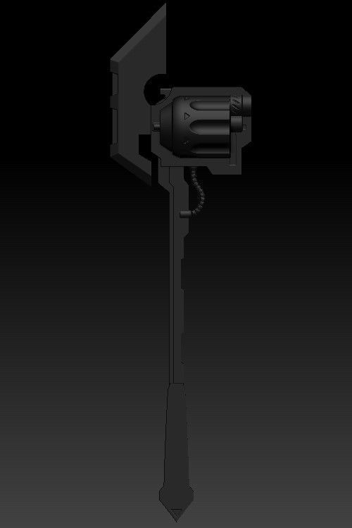 Rovolver Gunax from Gundam Iron-Blooded Orphans - MSV  3D print model_2