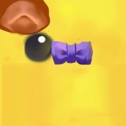 Duck Tube Low-poly 3D model_1