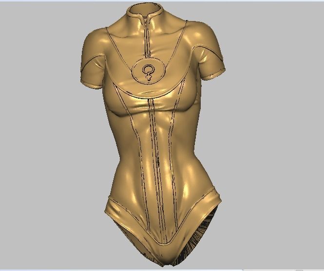 Bust file 3D print model_2