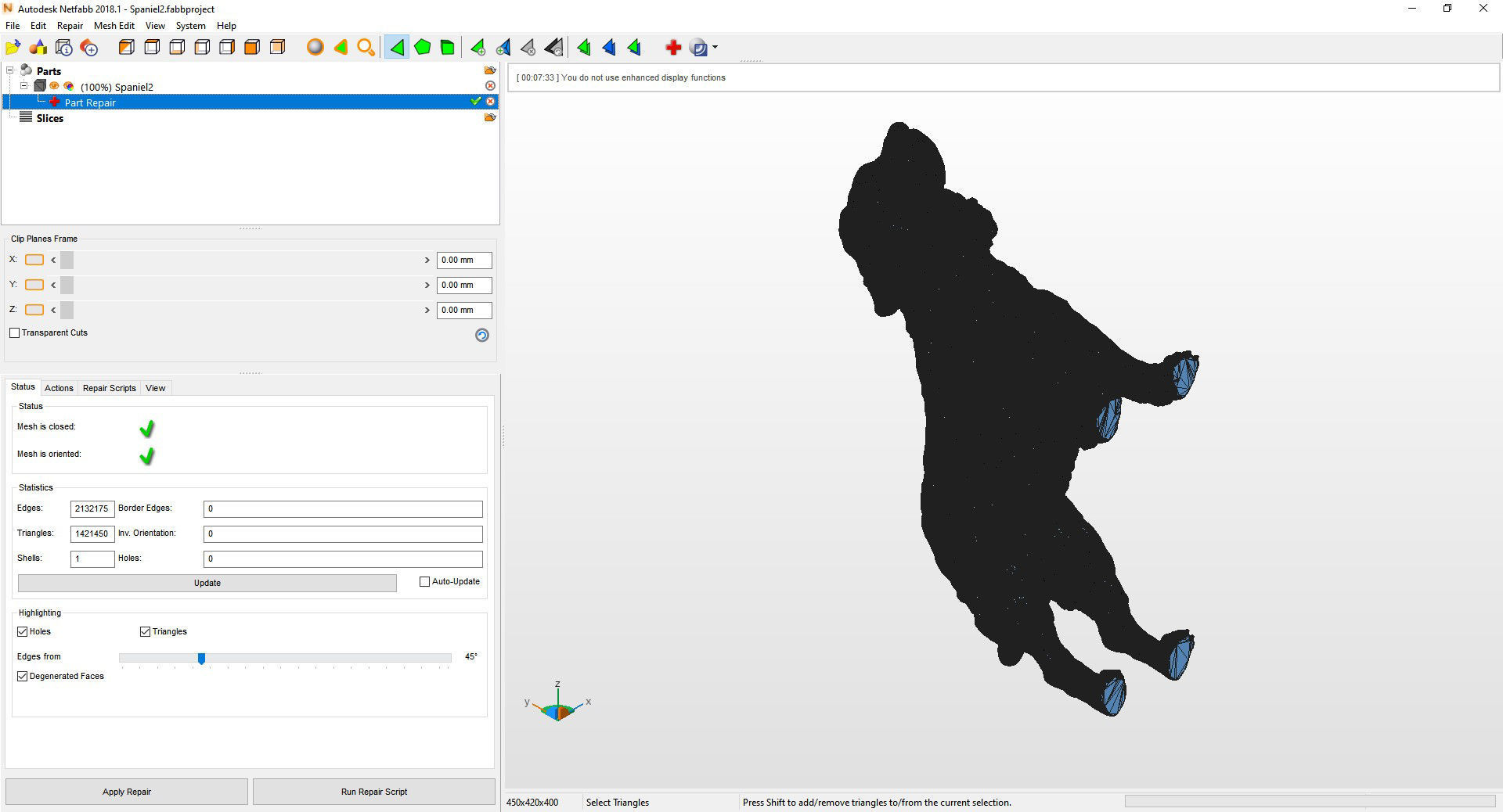 English Springer spaniel 3D print model_13