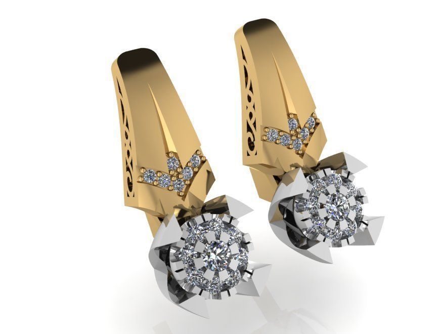 Bright diamond set 2419 3D print model 3D print model_8