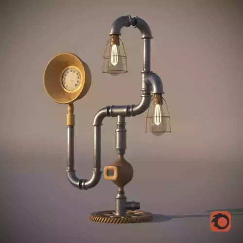Steampunk Piped Lighting