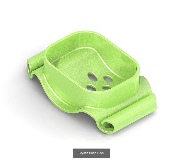 LUXURY BATH ACCESSORIES PACK 3D Model Collection_3