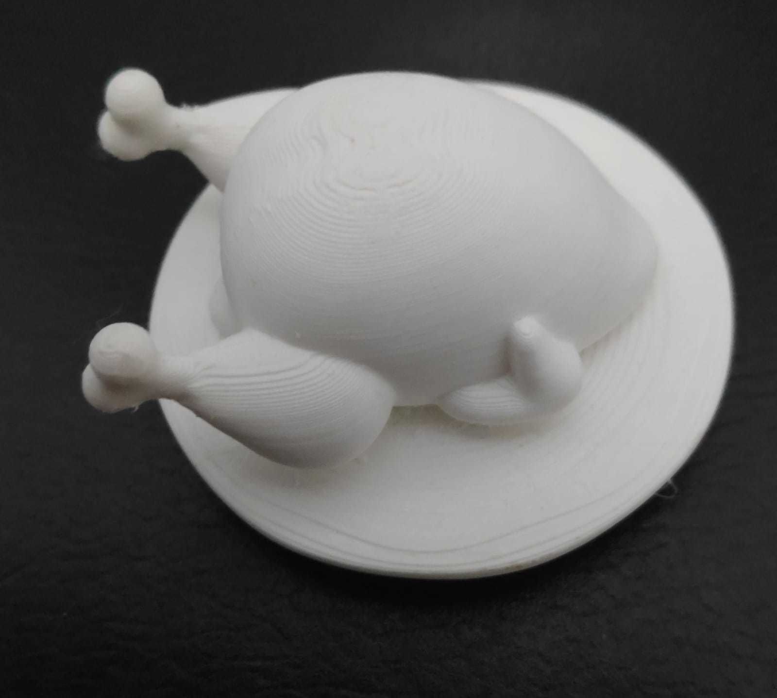 Roast Chicken 3D print model_12