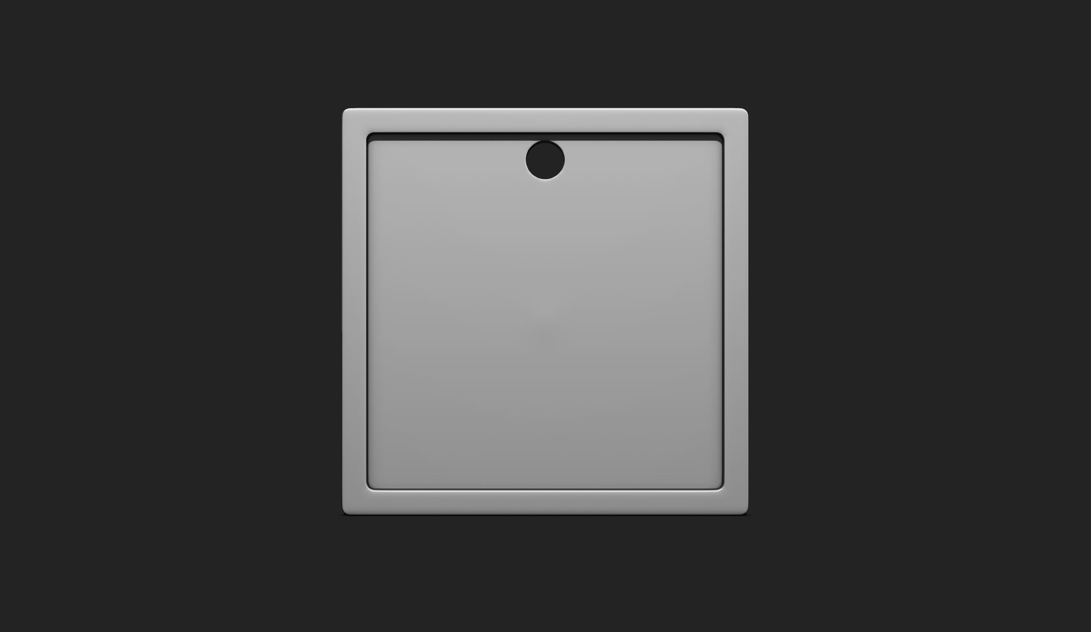 3D Shape Pendant - Plate - Plaque - Decor - Jewelry 02 3D print model_2